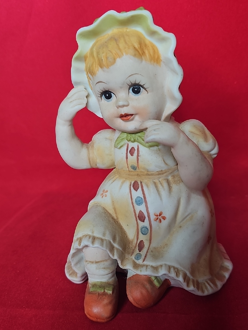 VintagePorcelain Figurines Piano Babies - Picture 4 of 6